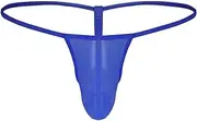 [TiaoBug] Men's See Through Bulge Pouch Mesh See Through G-String Thong Bikini Underwear
