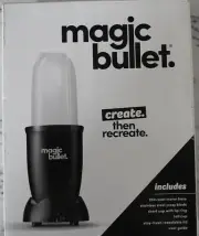 Magic Bullet Personal Blender MBR-0701AK 250 Watt Motor Black