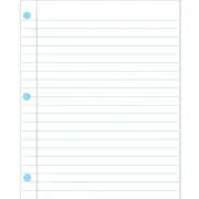 Ashley Productions 12" x 15" Large Magnetic Notebook Page White (ASH11305)