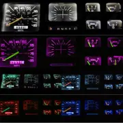 Dash Cluster Gauge LED Light Bulb w/ Socket For 80-86 Ford F100 F150 F250 Bronco (for: Ford)