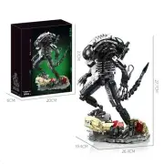 Xenomorph Building Blocks Set Xenomorph Action Figure Building Sets 882 PCs NEW