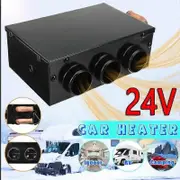 12 24V 2000W Car Diesels Air Heater Auto Heating Defroster Demister 3 Outlet for RV Motorhome Trailer Trucks Boat