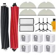 Accessories for Q8 Max Q8 Max+ Q5 Pro Q5 Pro+ Vacuum Replacement Parts,Main Brush,Side Brush,Filter,Dust Bag