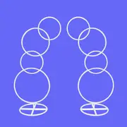 2pcs Round Wedding Arch Backdrop Rings Loops Flower Balloon Lawn Row Stand