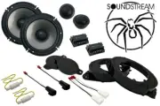 Replacement Component Speaker Tweeter Set Front Door Mounting Brackets Harnesses