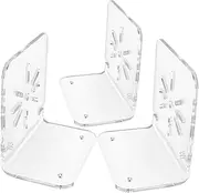 Angoily 3pcs Wall Mounted Shelf for Speakers Routers Security Cameras Versatile Bracket for Home Office Public Spaces Easy Installation Organized Design