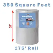 24" Small Plus (3/16) American Bubble Boy Bubble Wrap - 350 Square feet