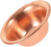 WEKADRIN Elegant Brass Holy Water Bowl Ritual Smudge Bowl Decor for Buddhist Practices