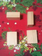 Wood Blocks Cedar 1" X 2" X 2" Wood Cedar Block 20 Piece Lot Building Craft