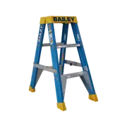 Bailey Ladders 0.9m 150kg Fiberglass Double Sided Step Ladder