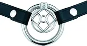 SM Stainless Steel Inverted Chastity Lock Chastity Device Male Beginner Cage Press Chastity Cage Penis Cage Penis Lock Massage to Prevent Erection Restraint Alternative