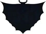 AKH® Women's Adult Bat Cape | One Size | Adult's Vampire Bat Cape Bat Wings Vampire Bat Costume | Halloween Fancy Dress Costume Accessory
