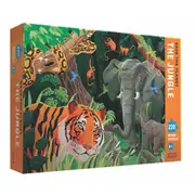 Save The Planet - The Jungle Puzzle and Book Set, 220 Pieces