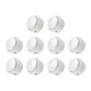 Momentary Game Push Button Switches Game Small Button 30mm/White/10 Pcs