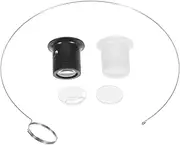 VALICLUD 1 Set Jewelry Loupe Magnifying Lens Head Mounted Magnifier for Watch Repair Reading Detailed Work Durable Comfortable Fit for Extended Use