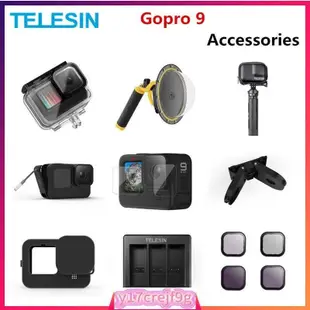 Telesin Tempered Glass Screen Lens Protector Film Go Pro Her