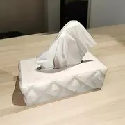 Modern Tissue Box Holder, Stylish Minimalist Design for Home Decor, Eco-Friendly Accessory for Home Gift