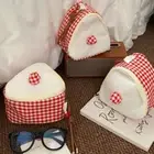 Large Capacity Cosmetic Pouch Cake Photography Pouch Cute Camera Bag Travel