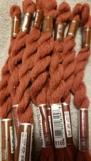 Needlepoint/Embroidery THREAD DMC Medici wool skeins color 8168
