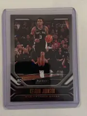 2019-20 Panini Chronicles Base Playbook Bronze KELDON JOHNSON # 187 Rookie Spurs