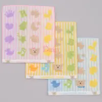 在飛比找蝦皮購物優惠-🎈現貨🎈日本製 rainbow bear 彩虹熊 手帕/方巾
