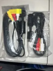 Official Sony Playstation AV RCA composite cable OEM PS3 PS2 PSX PSOne 1 2 3