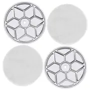2-Pack 11" Pressure Canner Rack + Cotton Jars Mat, 304 Stainless Steel Cooking