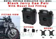 5Ltr Jerry Can Pair With Mount & Fitting Fit For Royal Enfield Himalayan (for: Royal Enfield)