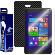 ArmorSuit MilitaryShield Dell Venue 8 Pro Screen Protector + Black Carbon Skin