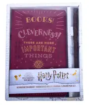 Harry Potter: Hermione Granger Hardcover Ruled Journal and Wand Pen Set