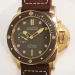 WATCHBAR/品牌:PANERAI沛納海/款式:REF:PAM00968/材質:青銅(陶瓷錶圈)/錶況:未使品