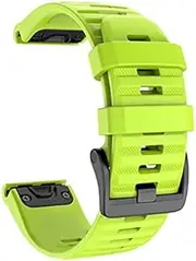 [BKUANE] 20mm 22mm 26mm Watchband For Garmin Fenix 7X 7 7S 6 6X Pro 5 5X 3HR/EPIX/MARQ/Approash S62 Silicone Band Easyfit Wrist Strap
