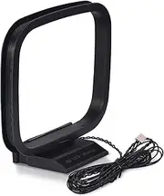 Bingfu AM FM Antenna Loop with 3-Pin Mini Connector AM Antenna for Pioneer Oenon Sony Bose Sherwood Stereo AV Receiver Systems