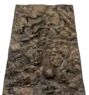 Walnut Burl wood veneer sheet 8" x 14" raw no backing 1/42" thickness AAA grade