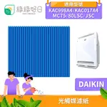 綠綠好日 大金DAIKIN 光觸媒濾紙 適用MC75/80LSC/JSC KAC998A4 KAC017A4