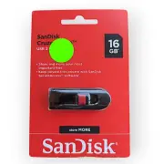SANDISK Cruzer Glide 16GB USB 2.0 Flash Drive with Secure Access Software