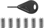 Final Game Master Surf Fin Tool – Surf Fin Key & Screws for Dual Tab Fins Compatible with FCS Systems