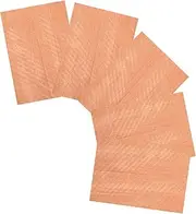 KONTONTY 5 Sheets Wood Texture Table Model Stickers of Flexible Wood Wallpaper for DIY Landscape Decor and Architectural Model Building Durable and User Friendly Design