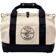 Klein Tools 457mm Canvas with Leather Bottom Tool Bag - 11 Pockets - 5003-18