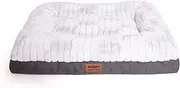 Kazoo 15024 Cloud Comfort Dog Bed, Grey/Black, Large