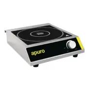 Induction Cooktop Hob 15Amp 100x330x430mm Black Ceramic Glass Cooktop Apuro