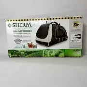 NWT Sherpa Forma Frame Travel Pet Carrier, Airline Approved Black, Medium