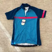 Liv Custom TransTextura Cycling Jersey Short Sleeve Bike Athletic Top Small