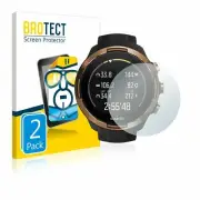 Suunto 9 Baro , 2 x BROTECT® HD-Clear Screen Protector, hard-coated Anti-Scratch