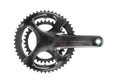 CAMPAGNOLO CRANK AND CHAINRINGS SET SUPER RECORD CARBON ULTRA TORQUE 175 MM 12V