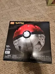 Mega Construx Pokemon Jumbo Poke Ball Brand New