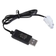 Charging Cable Batteries USB Ni-Cd Ni-MH KET-2P Plug Adapter 9.6V 250mA