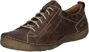 [Josef Seibel] Women Low-Tops Fergey 56, Ladies Trainers,Width G (Regular),Removable Insole, Brown Brandy, 10 US