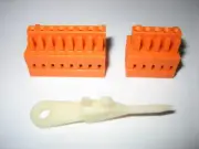 Furuno DFF1-UHD *WAGO Transducer Connectors w/Tool* for TB3 TB4 Orange