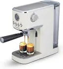 Coffee Machine with Milk Frother, Compact 20-Bar Espresso Maker, Hot and Iced Co